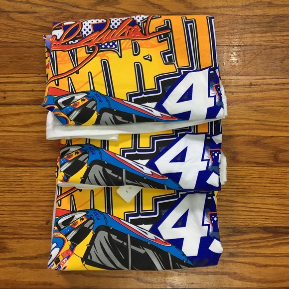 John Andretti NASCAR T Shirt #43 NWOT Rare - Picture 6 of 6